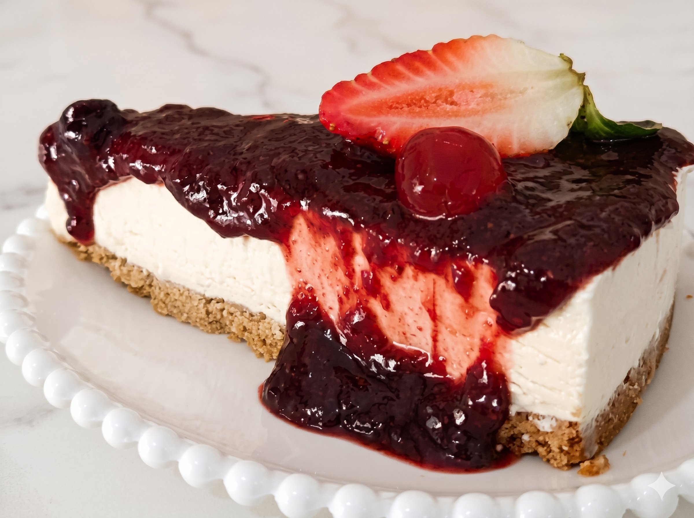 Cheese Cake Fatia Individual